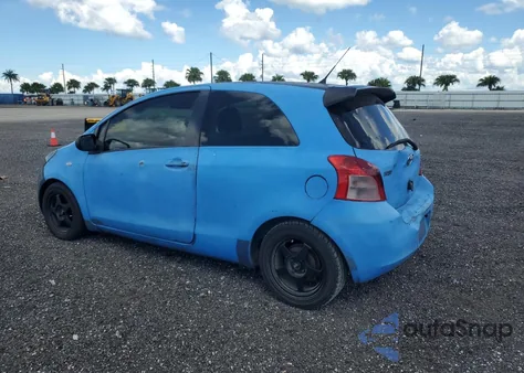 2008 Toyota Yaris z USA, uszkodzony, nr VIN JTDJT903785138871